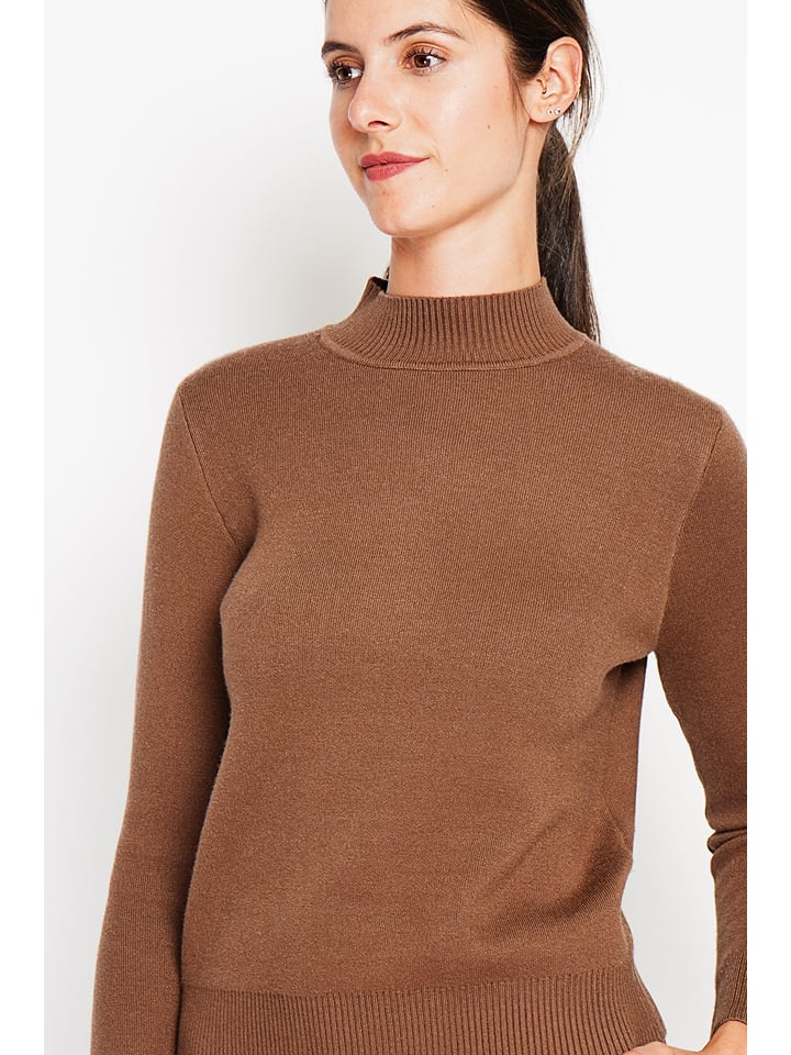 Sveter William de Faye Cognac 9322809 Pullover in Cognac - 4