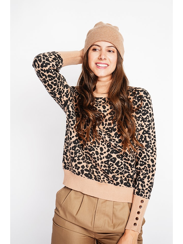 Čiapka William de Faye Camel 3500762 Beanie in Camel - 3
