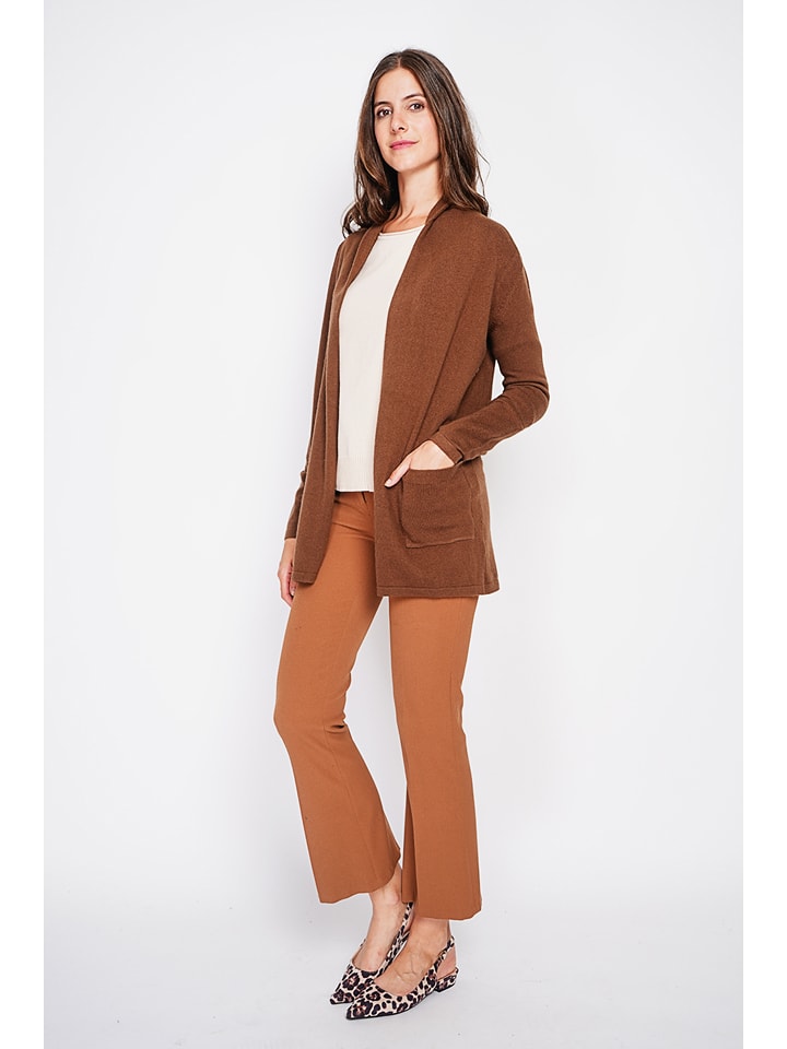 Sveter William de Faye Braun 913254 Cardigan in Braun - 5