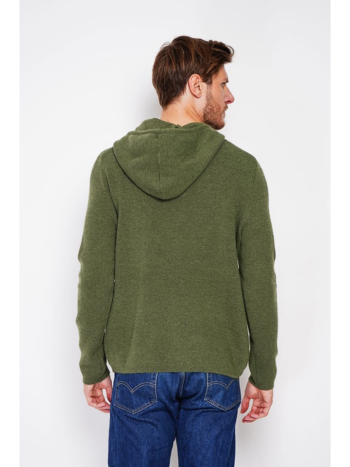 Sveter William de Faye Khaki 9793859 Pullover in Khaki - 3