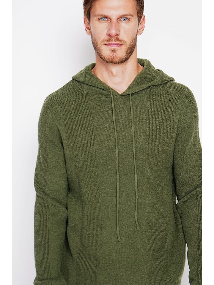 Sveter William de Faye Khaki 9793859 Pullover in Khaki - 4