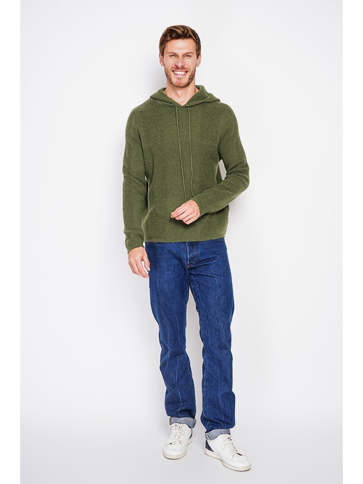 Sveter William de Faye Khaki 9793859 Pullover in Khaki - 5