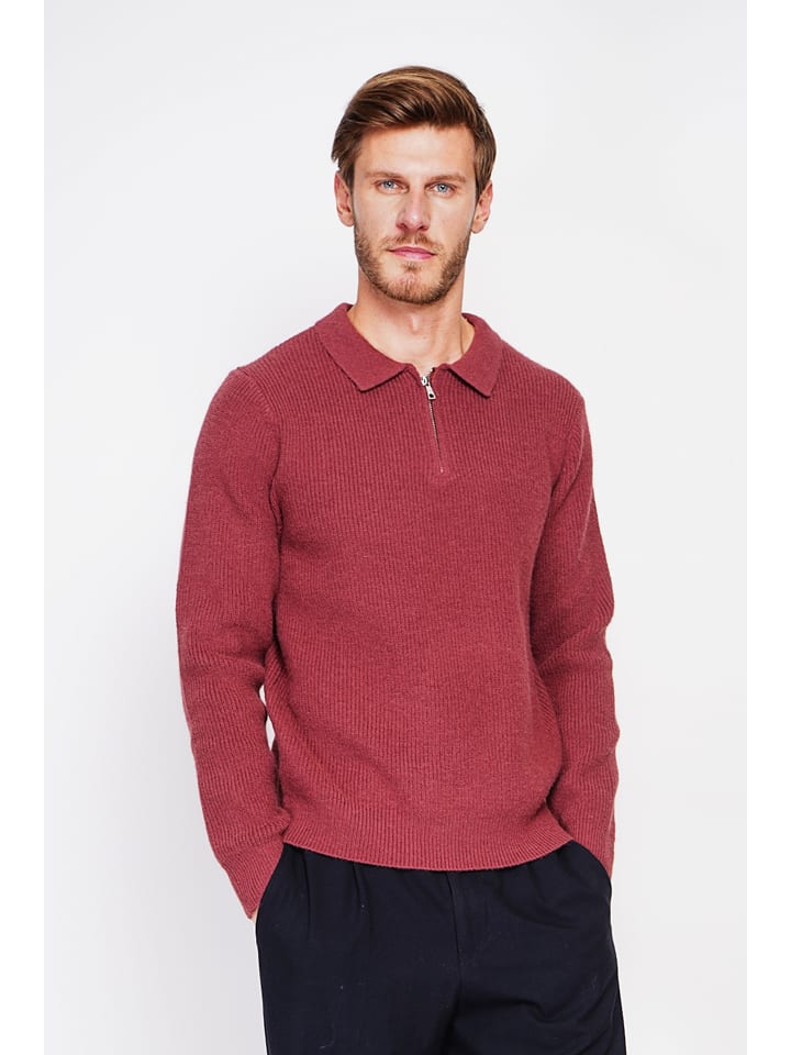 Sveter William de Faye Bordeaux 2183523 Pullover in Bordeaux - 2
