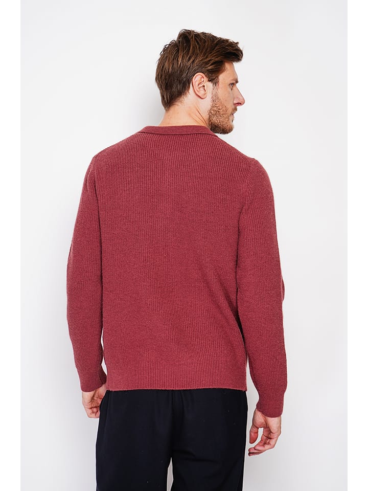 Sveter William de Faye Bordeaux 2183523 Pullover in Bordeaux - 3
