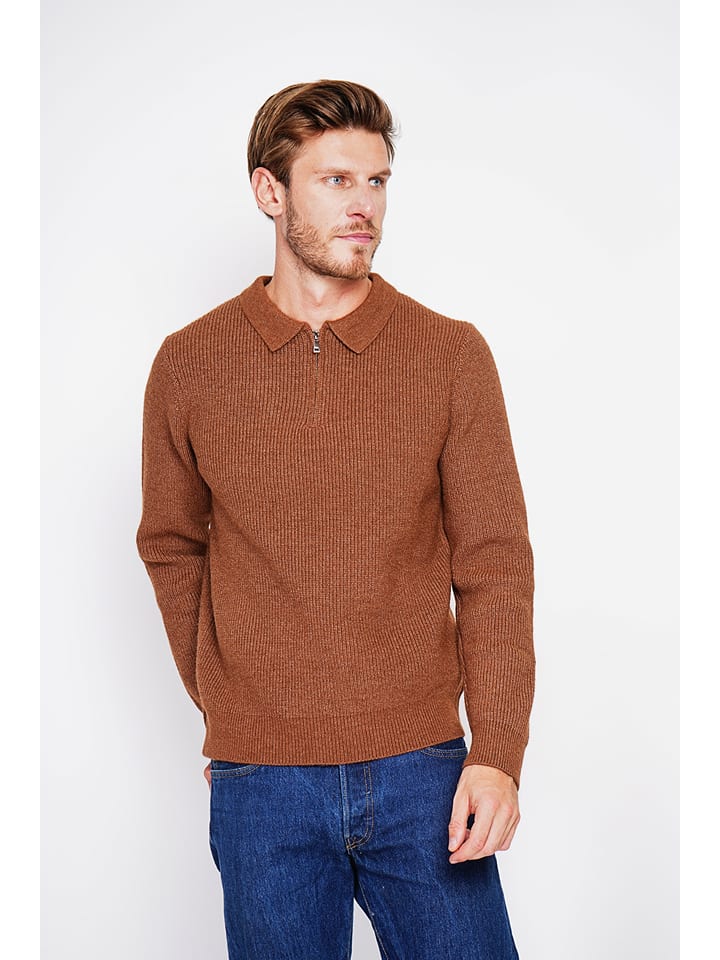 Sveter William de Faye Braun 2209532 Pullover in Braun - 2