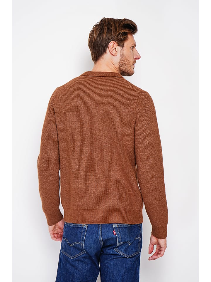 Sveter William de Faye Braun 2209532 Pullover in Braun - 4