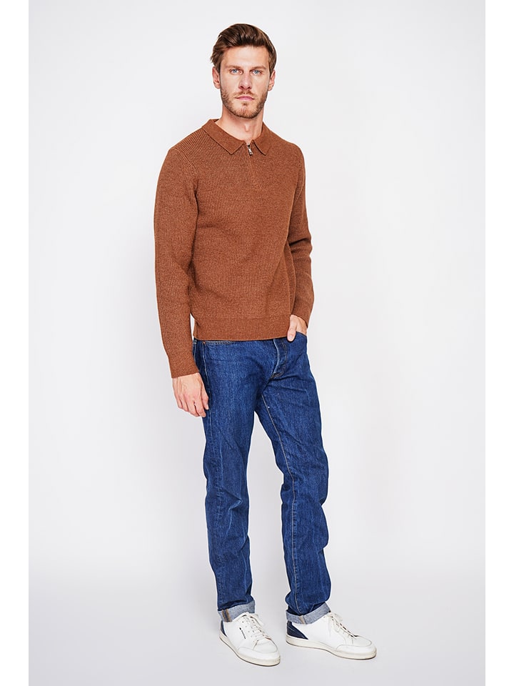 Sveter William de Faye Braun 2209532 Pullover in Braun - 6