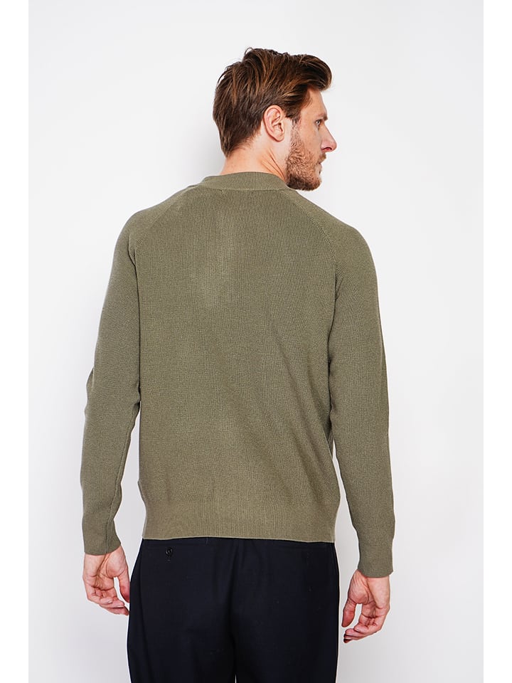 Sveter William de Faye Khaki 4771152 Pullover in Khaki - 3