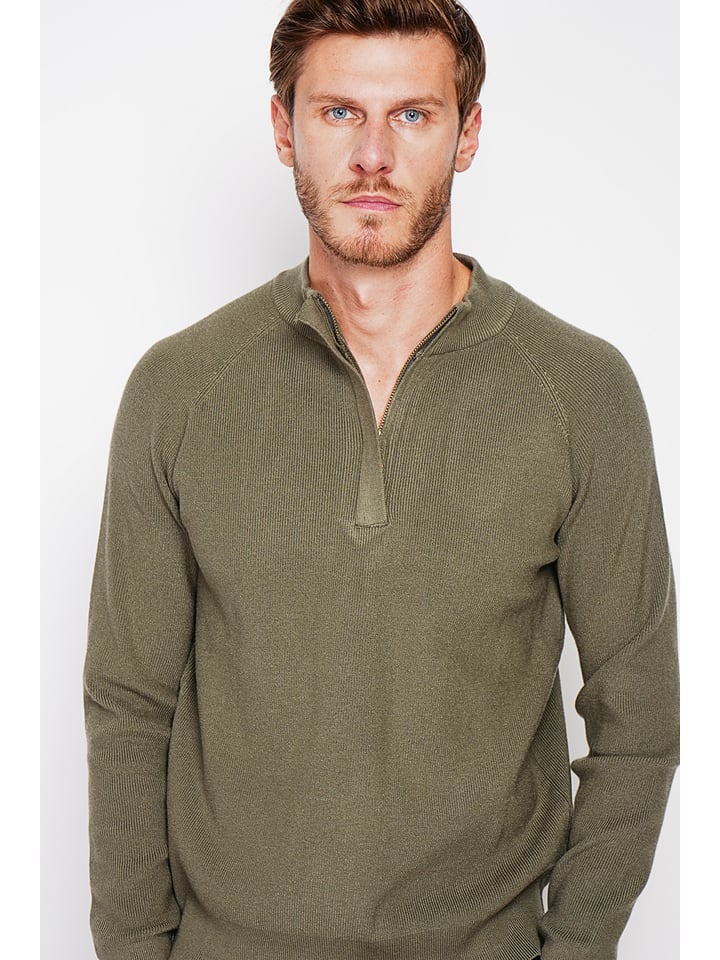 Sveter William de Faye Khaki 4771152 Pullover in Khaki - 4