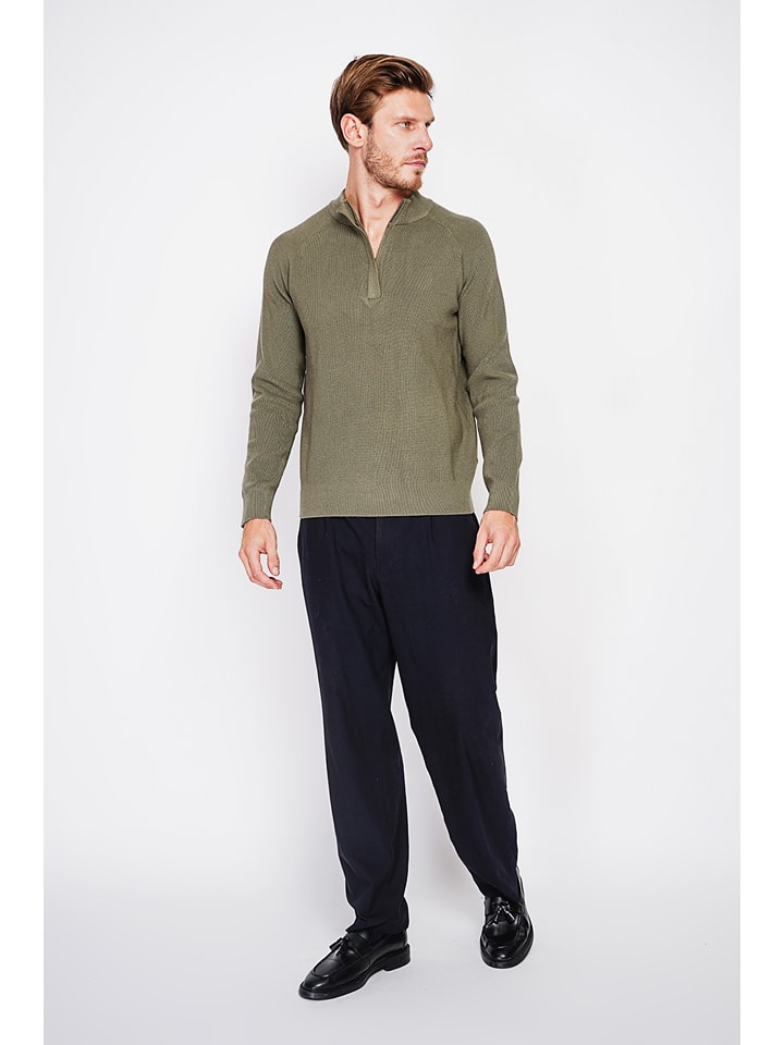 Sveter William de Faye Khaki 4771152 Pullover in Khaki - 5