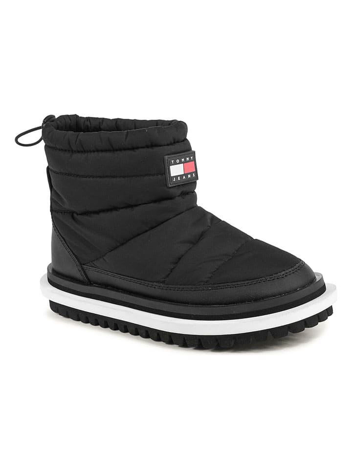Topánky Tommy Hilfiger Shoes Schwarz 6565303 Leder-Boots in Schwarz - 2