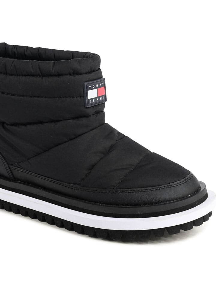 Topánky Tommy Hilfiger Shoes Schwarz 6565303 Leder-Boots in Schwarz - 4