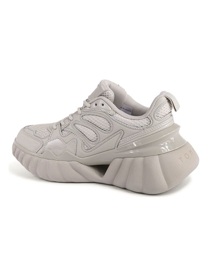 Tenisky Tommy Hilfiger Shoes Beige 304037 Leder-Sneakers in Beige - 3