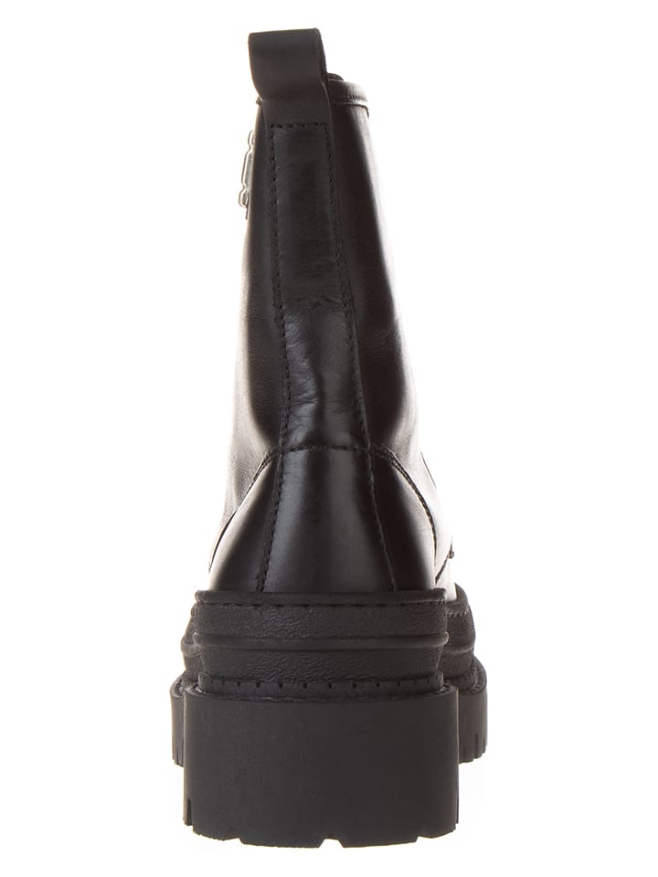 Topánky Tommy Hilfiger Shoes Schwarz 6307658 Leder-Boots in Schwarz - 3