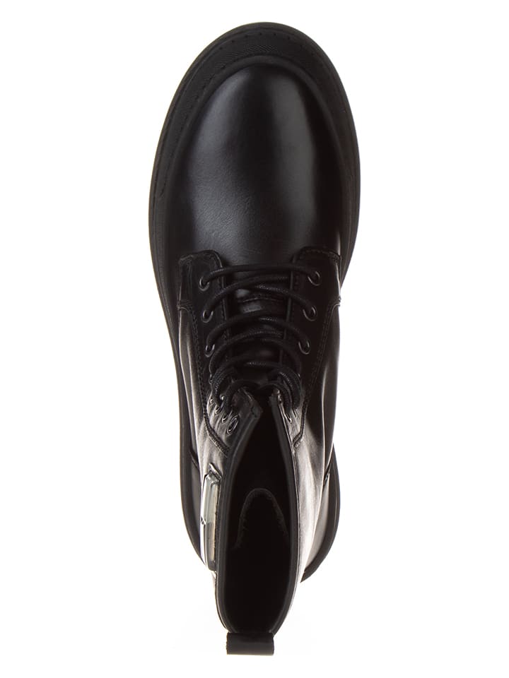 Topánky Tommy Hilfiger Shoes Schwarz 6307658 Leder-Boots in Schwarz - 4