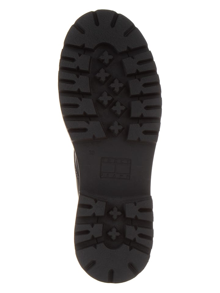 Topánky Tommy Hilfiger Shoes Schwarz 6307658 Leder-Boots in Schwarz - 5