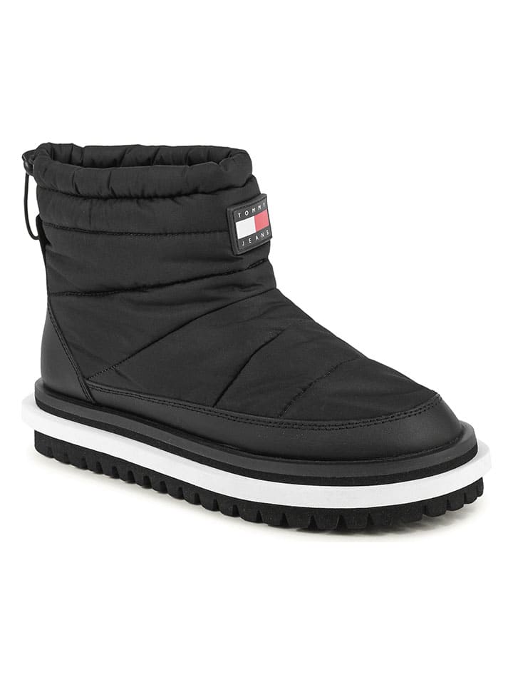 Topánky Tommy Hilfiger Shoes Schwarz 5999464 Leder-Boots in Schwarz - 2