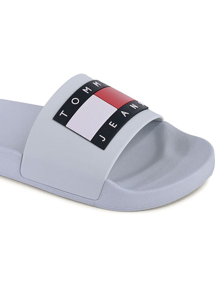 Tommy Hilfiger Shoes Hellblau 5216497 Pantoletten in Hellblau - 4