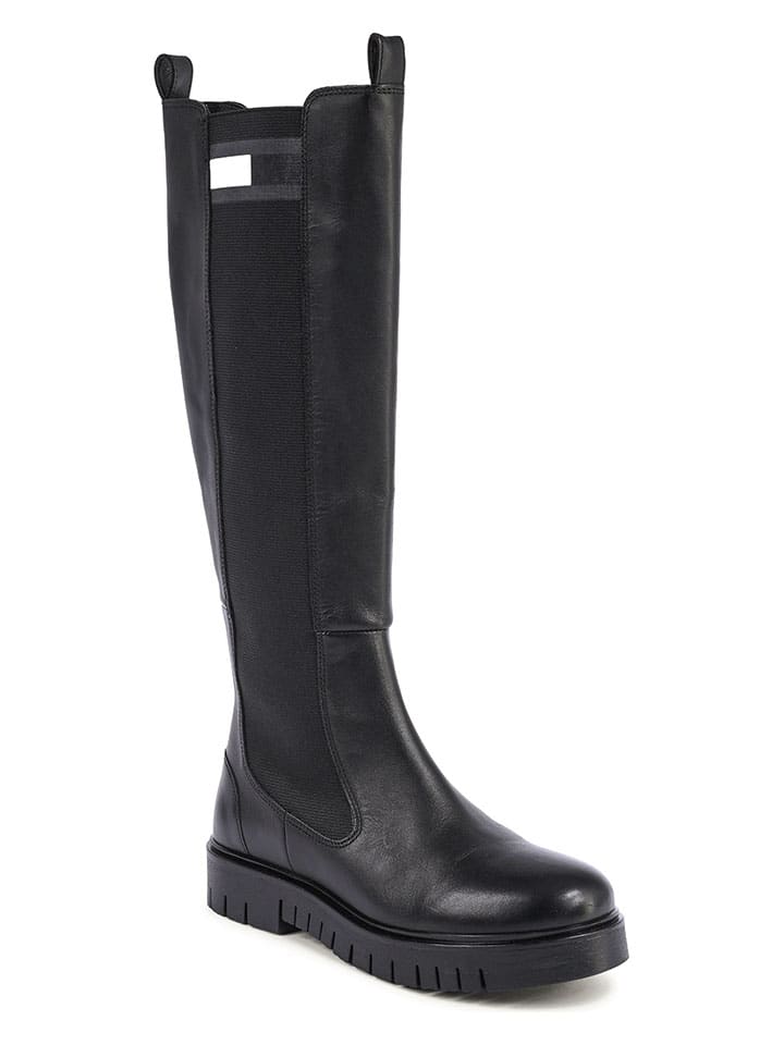 Topánky Tommy Hilfiger Shoes Schwarz 8600458 Leder-Chelsea-Boots in Schwarz - 2