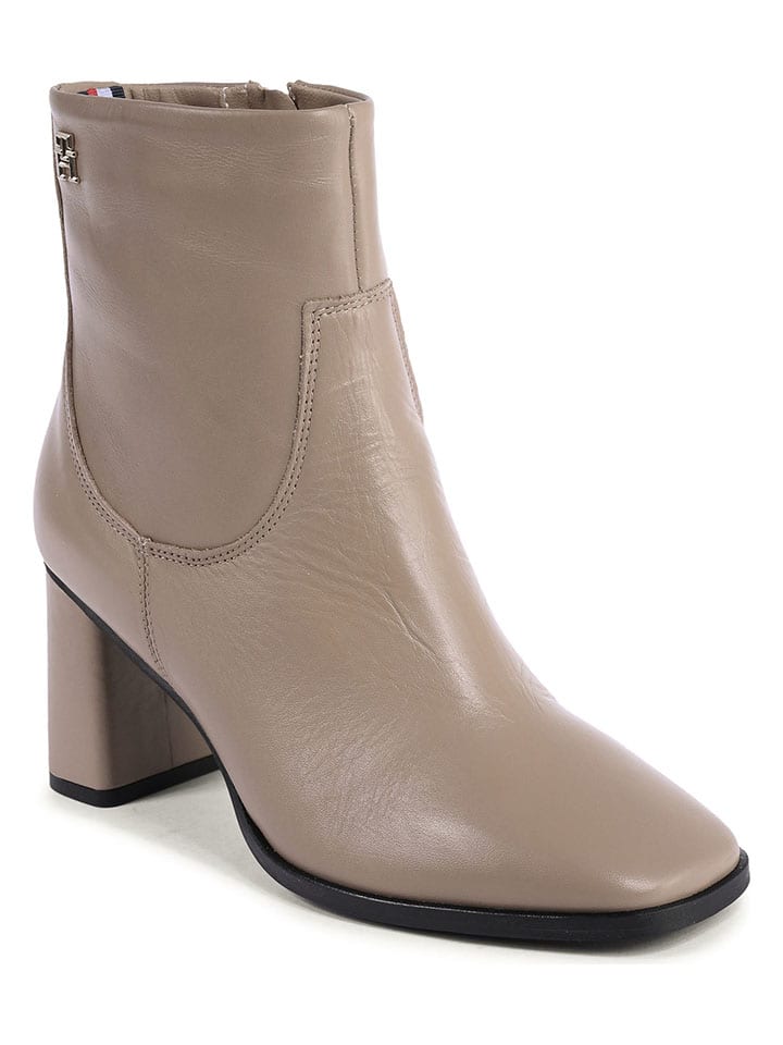 Topánky Tommy Hilfiger Shoes Beige 7293570 Leder-Stiefeletten in Beige - 2