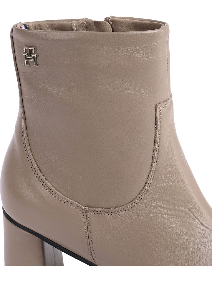 Topánky Tommy Hilfiger Shoes Beige 7293570 Leder-Stiefeletten in Beige - 4