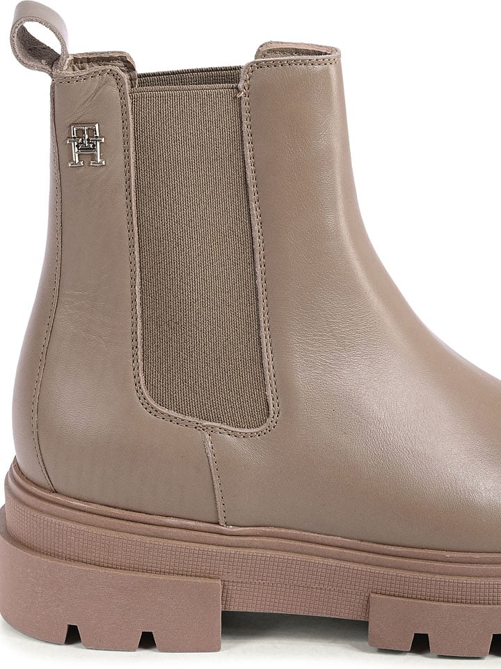 Topánky Tommy Hilfiger Shoes Hellbraun 4738875 Leder-Chelsea-Boots in Hellbraun - 4