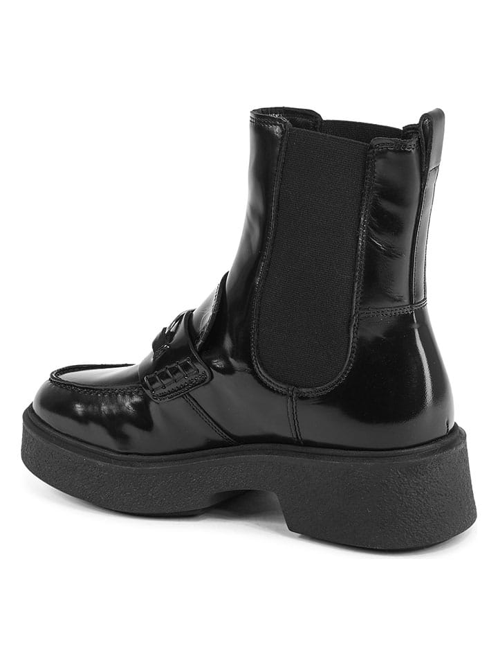 Topánky Tommy Hilfiger Shoes Schwarz 602876 Leder-Chelsea-Boots in Schwarz - 3