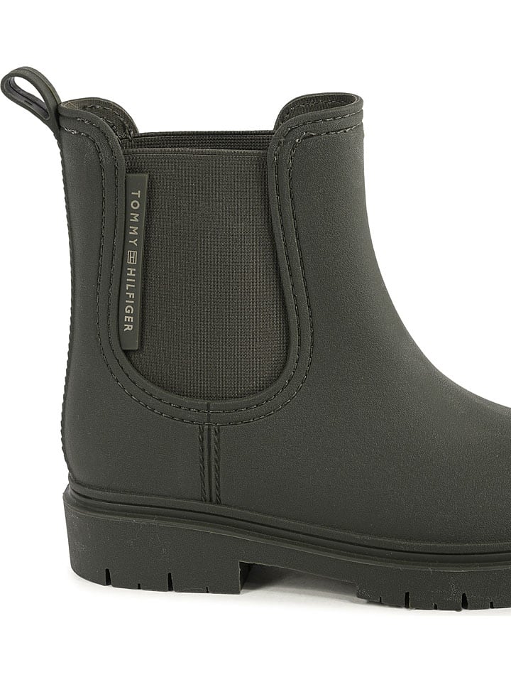 Topánky Tommy Hilfiger Shoes Grün 1253604 Chelsea-Boots in Grün - 4