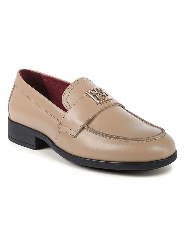 Tommy Hilfiger Shoes Beige 4142231 Leder-Mokassins in Beige - 2