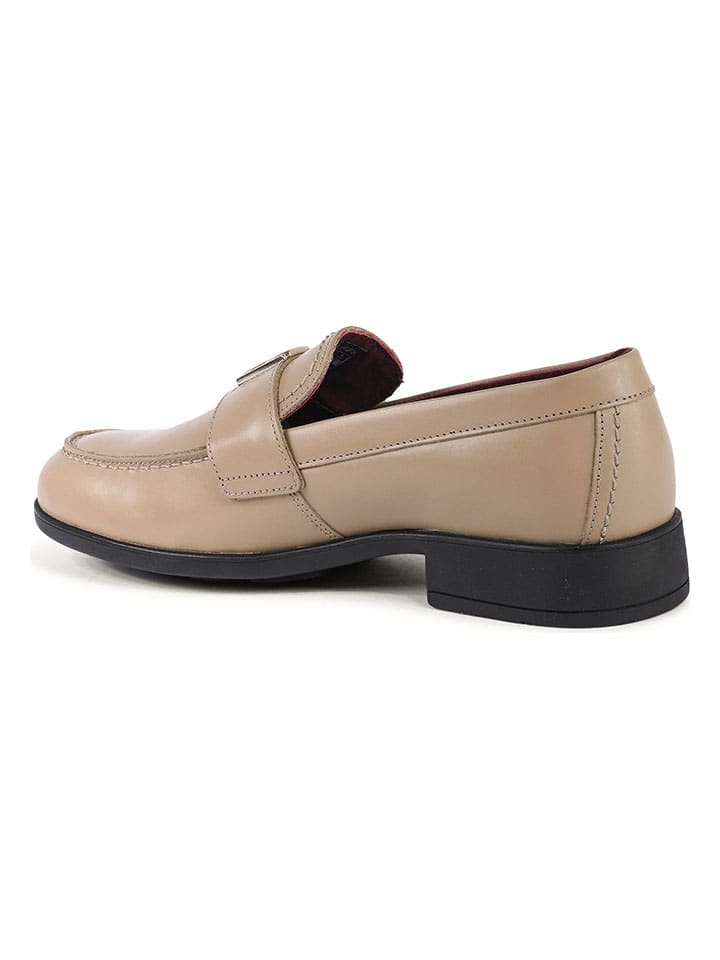 Tommy Hilfiger Shoes Beige 4142231 Leder-Mokassins in Beige - 3
