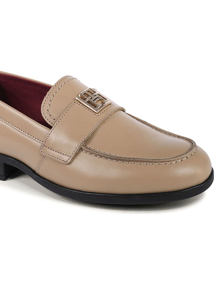Tommy Hilfiger Shoes Beige 4142231 Leder-Mokassins in Beige - 4