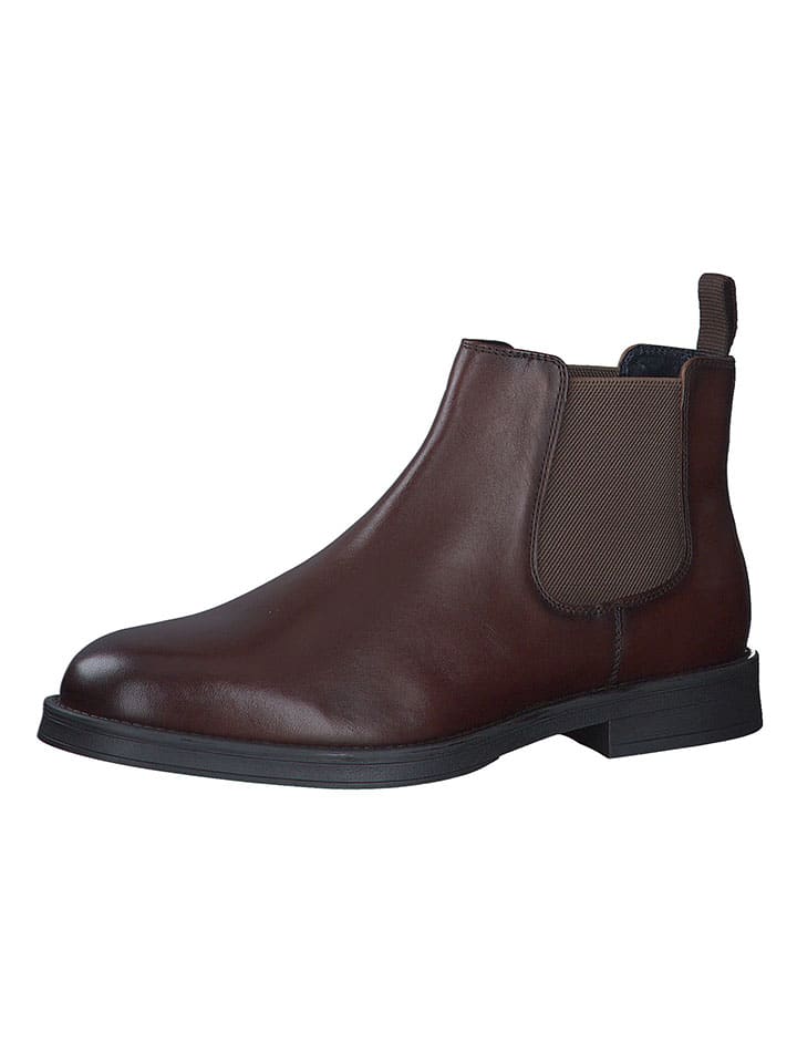Topánky s.Oliver Braun 5092355 Leder-Chelsea-Boots in Braun - 3
