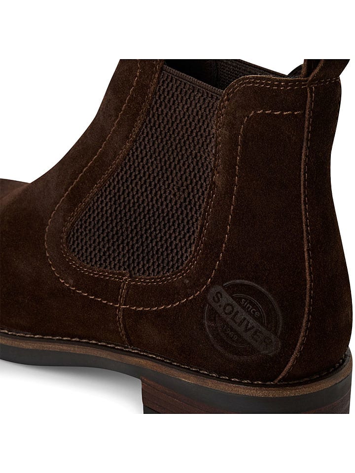 Topánky s.Oliver Braun 187980 Chelsea-Boots in Braun - 4