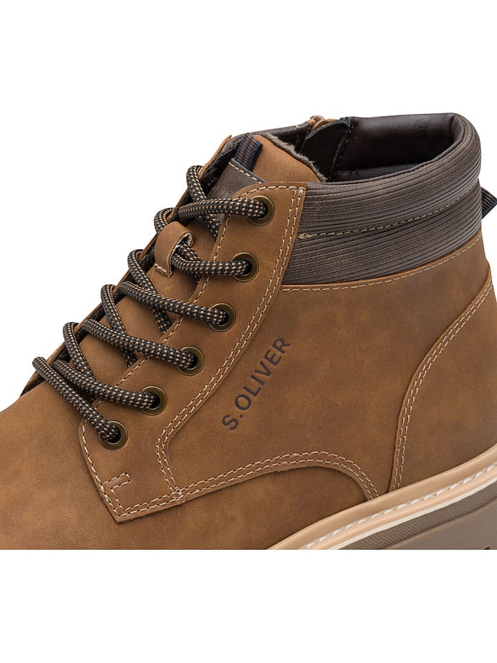 Topánky s.Oliver Hellbraun 4433278 Boots in Hellbraun - 4