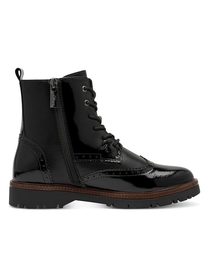 Topánky s.Oliver Schwarz 4541889 Boots in Schwarz - 1