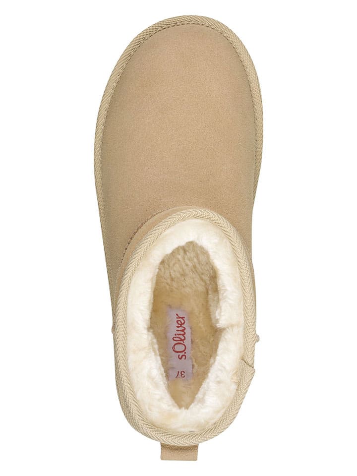 Topánky s.Oliver Beige 2670121 Ankle-Boots in Beige - 6