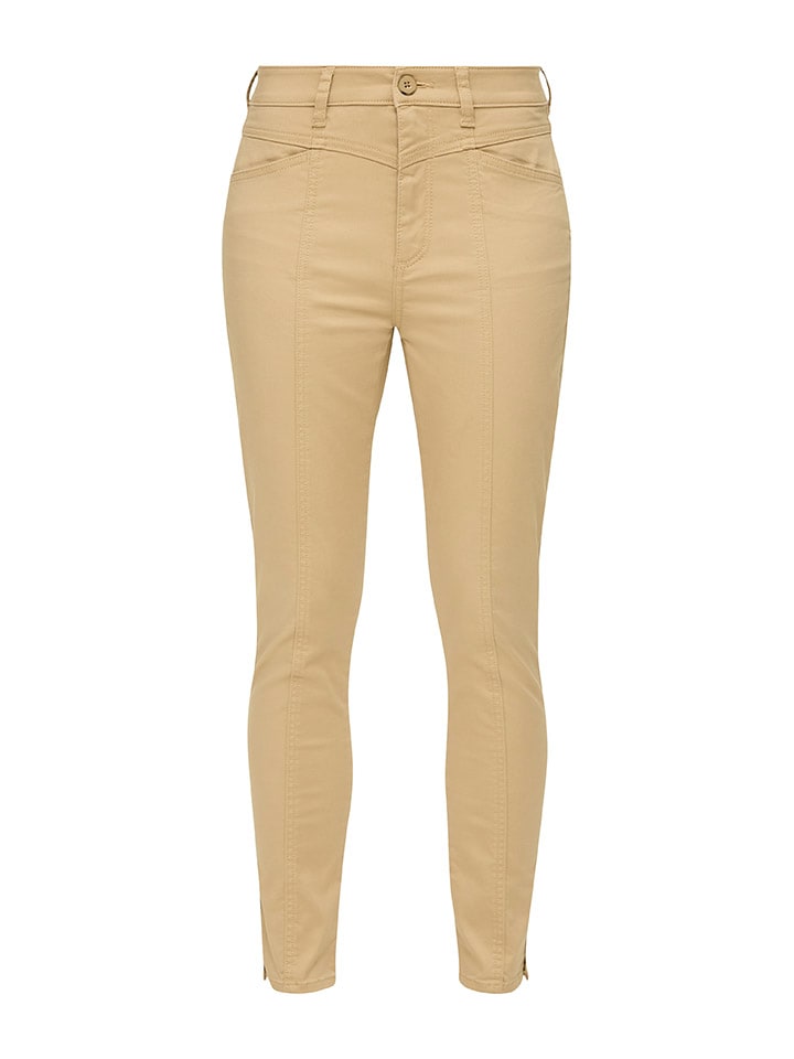 Nohavice s.Oliver Beige 3471118 Hose in Beige - 4