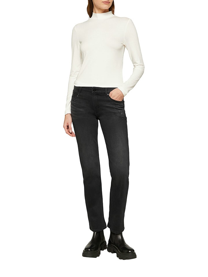 Dámske rifle s.Oliver Anthrazit 3671722 Jeans - Regular fit - in Anthrazit - 1
