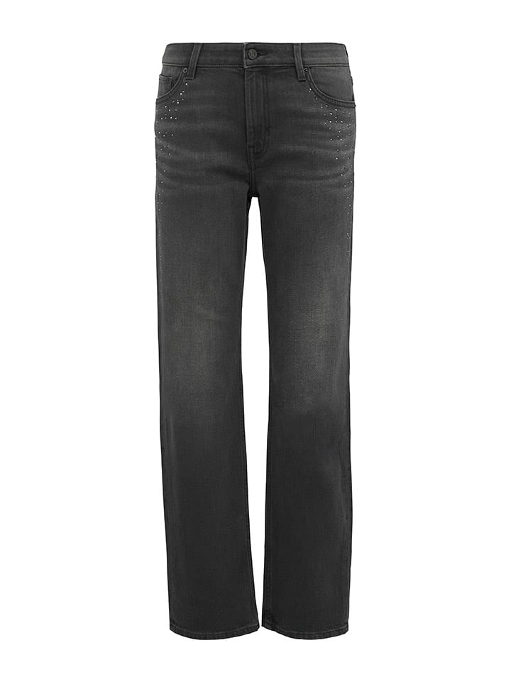 Dámske rifle s.Oliver Anthrazit 3671722 Jeans - Regular fit - in Anthrazit - 4