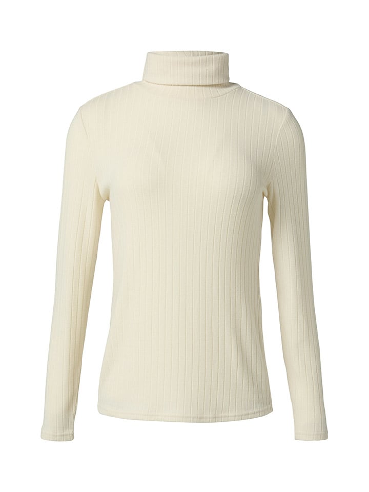 Sveter s.Oliver Creme 7288138 Rollkragenpullover in Creme - 4