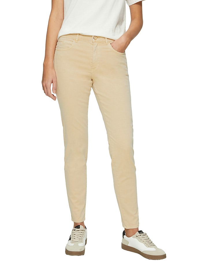 Nohavice s.Oliver Beige 6471998 Hose - Skinny fit - in Beige - 3