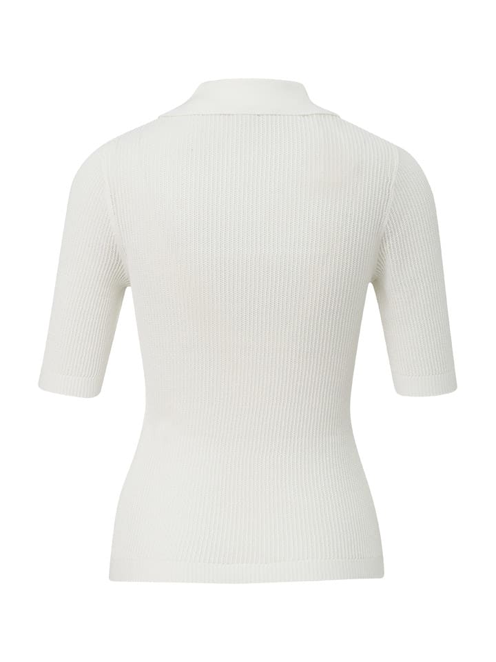 Tričko comma Weiß 326267 Poloshirt in Weiß - 2