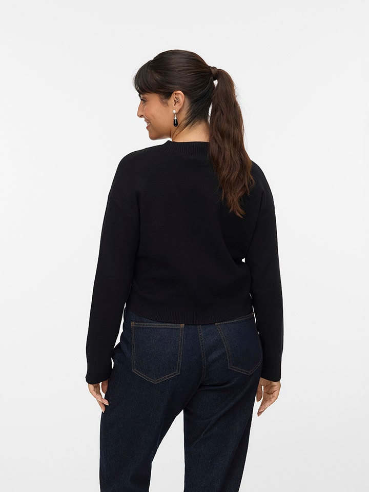 Sveter Vero Moda Schwarz 2558874 Cardigan in Schwarz - 2