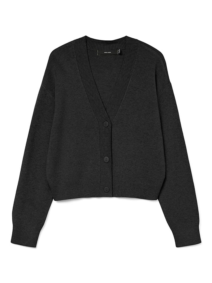 Sveter Vero Moda Schwarz 2558874 Cardigan in Schwarz - 4