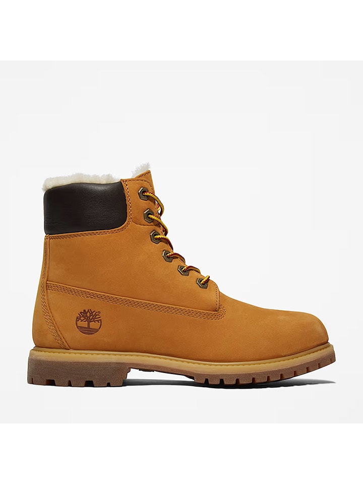 Topánky Timberland Hellbraun 609826 Leder-Boots "Premium 6" in Hellbraun - 2