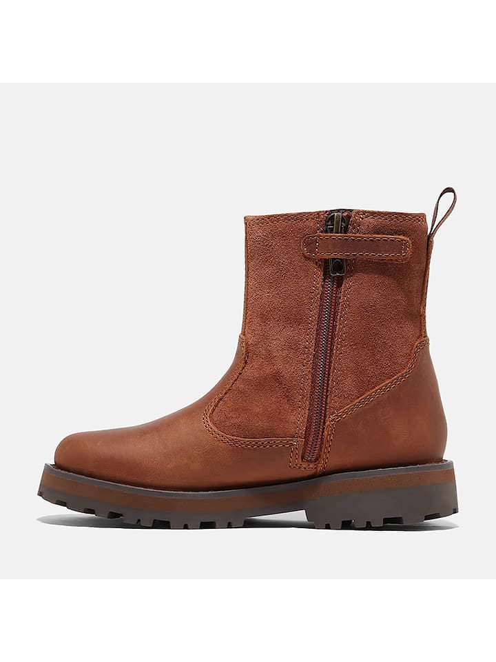 Topánky Timberland Hellbraun 8889523 Leder-Boots "Courma" in Hellbraun - 2