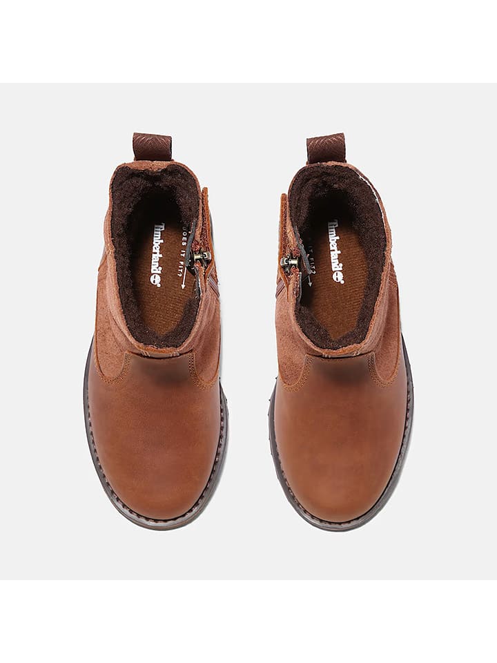 Topánky Timberland Hellbraun 8889523 Leder-Boots "Courma" in Hellbraun - 3