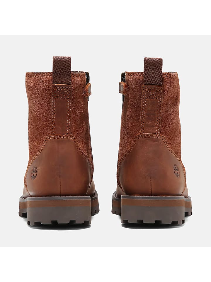 Topánky Timberland Hellbraun 8889523 Leder-Boots "Courma" in Hellbraun - 4
