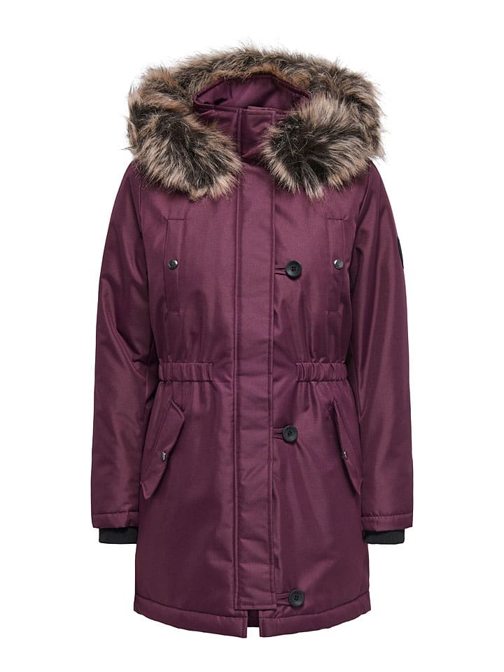 Dámska bunda ONLY Lila 1151388 Parka "ONLIRIS" in Lila - 3