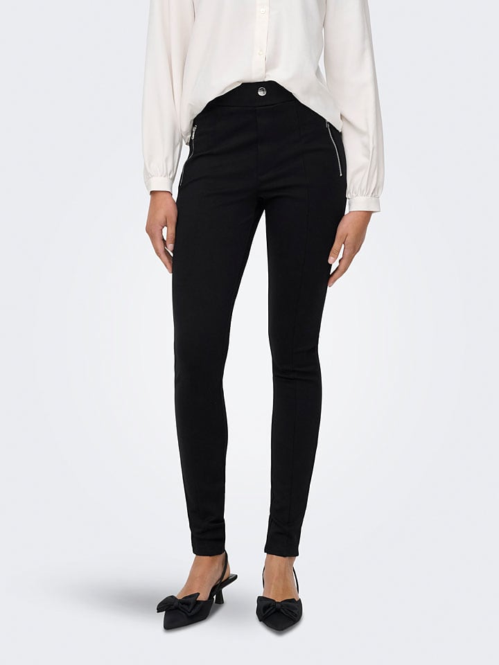 Legíny ONLY Schwarz 225744 Leggings in Schwarz - 4